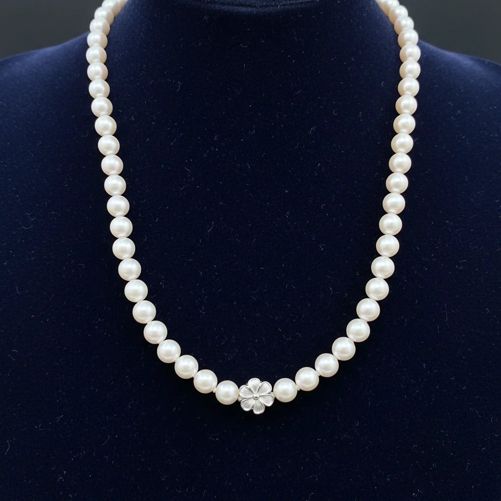 Collier Perles Akoya